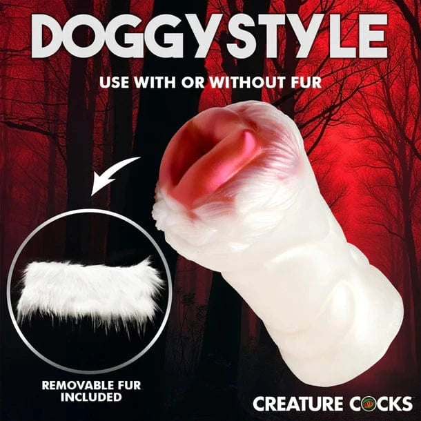 Creature Cocks Creature Cocks Snow She-Wolf Silicone Stroker