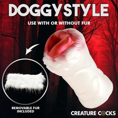 Creature Cocks Creature Cocks Snow She-Wolf Silicone Stroker