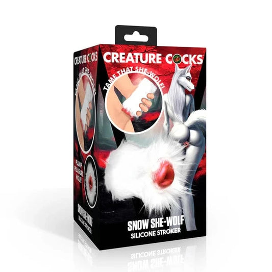 Creature Cocks Creature Cocks Snow She-Wolf Silicone Stroker