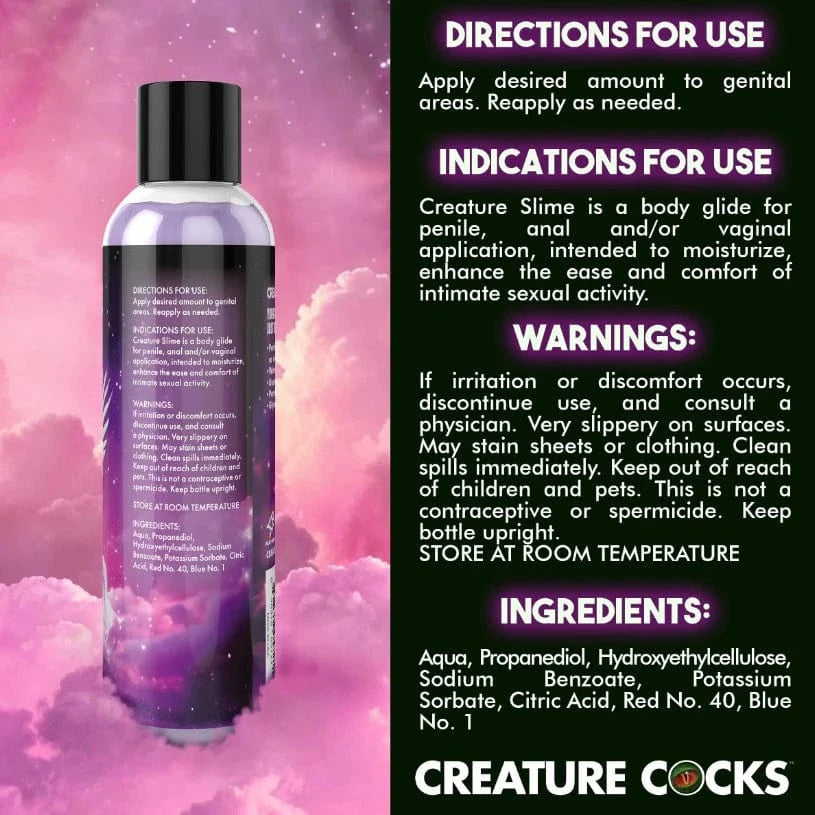 Creature Cocks Creature Slime Purple Slime Water Based Lube