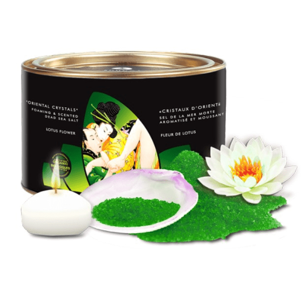 Shunga Sensual Love Shunga Oriental Bath Crystals 20oz Lotus Flower
