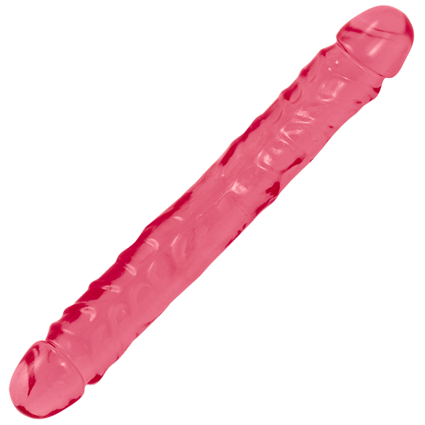 Doc Johnson Dongs & Dildos Doc Johnson 12" Crystal Jellies Jr. Double Dong