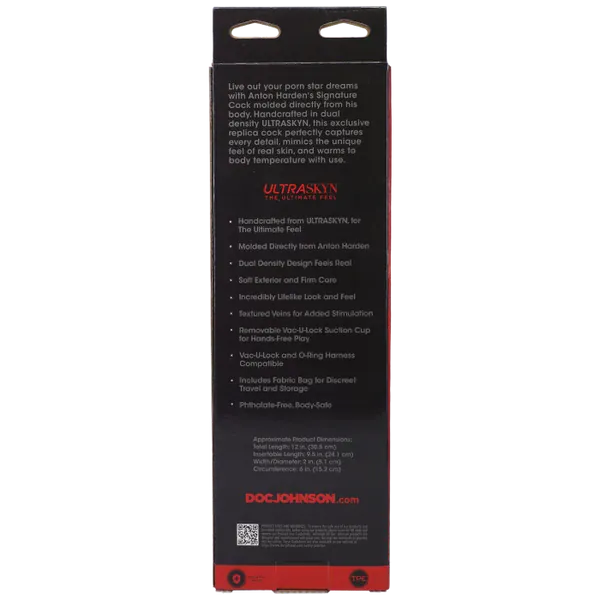 Doc Johnson Dildos Doc Johnson Anton Harden Signature Cock 11"