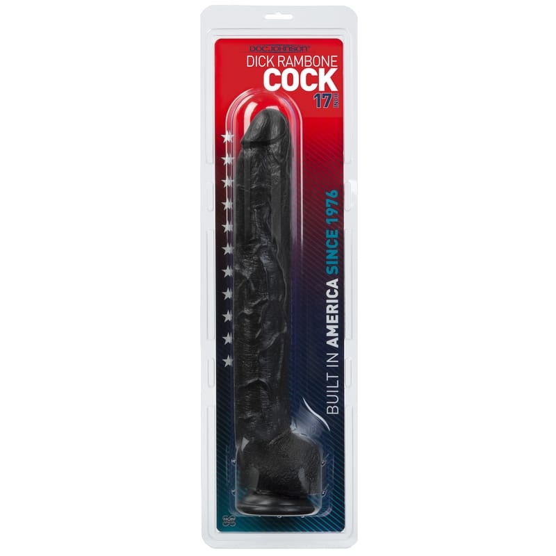Doc Johnson Dildos Black Doc Johnson Dick Rambone Cock