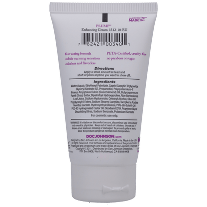 Doc Johnson Male Enhancement Doc Johnson Intimate Enhancement Plump Enhancing Cream
