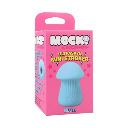 Doc Johnson Strokers Doc Johnson Mochi Mushroom Mini Stroker Blue