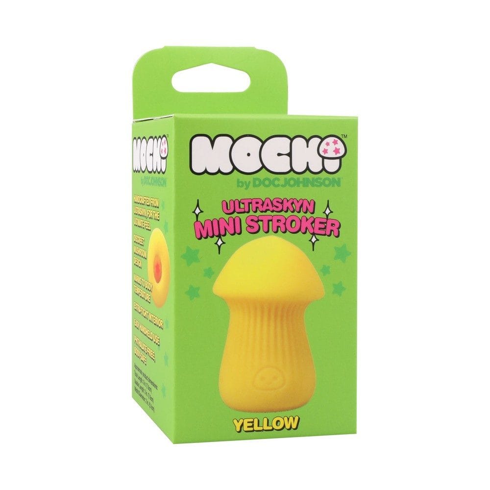 Doc Johnson Strokers Yellow Doc Johnson Mochi Mushroom Mini Stroker