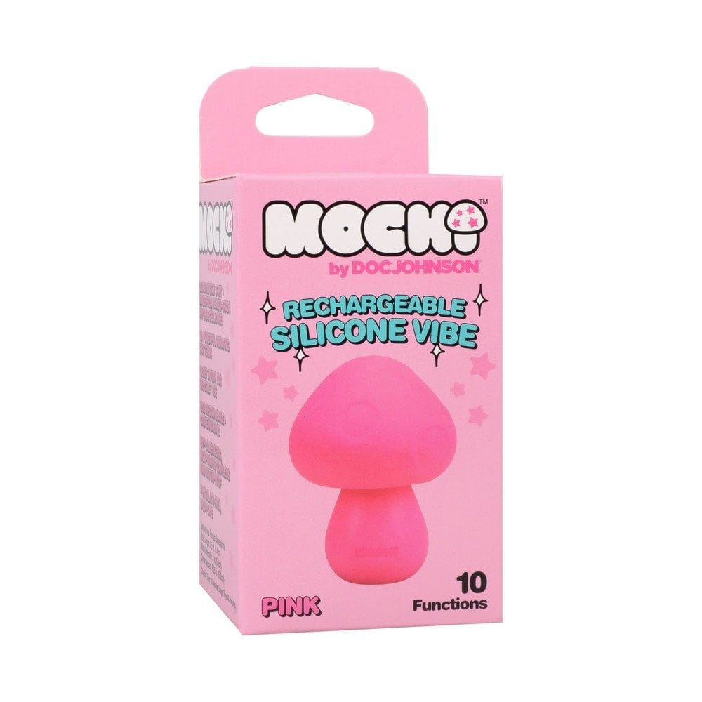 Doc Johnson Vibrators Pink Doc Johnson Mochi Mushroom Mini Vibe