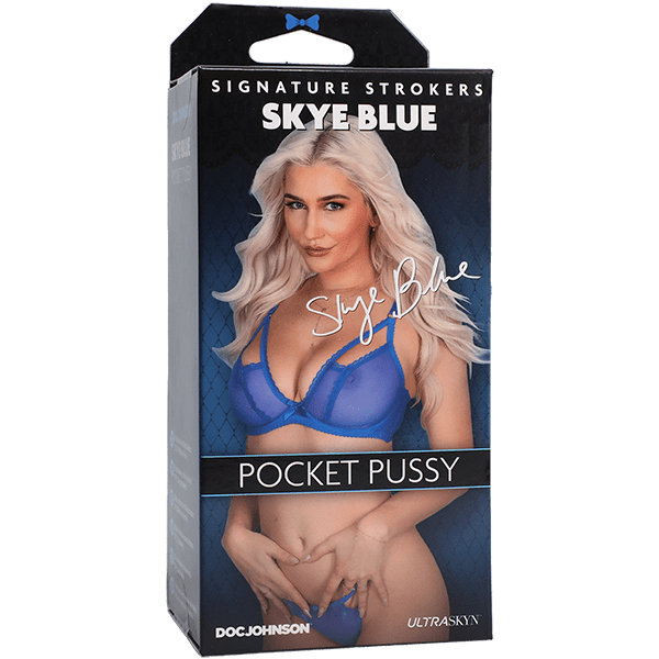 Doc Johnson Stroker Doc Johnson Skye Blue UltraSkyn Pocket Pussy