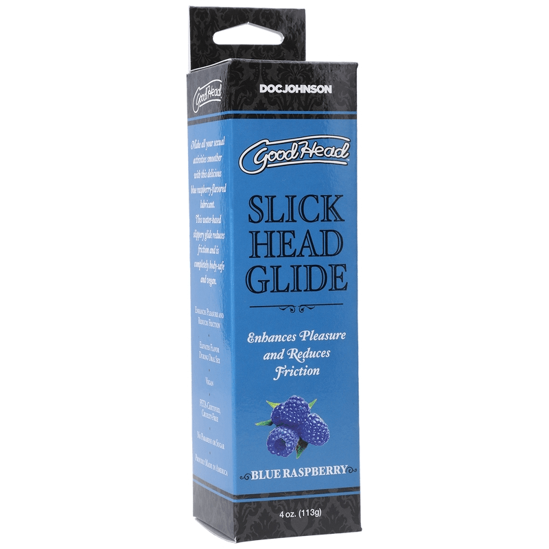 Doc Johnson oral sex spray Doc Johnson Slick Head Glide Blue Raspberry
