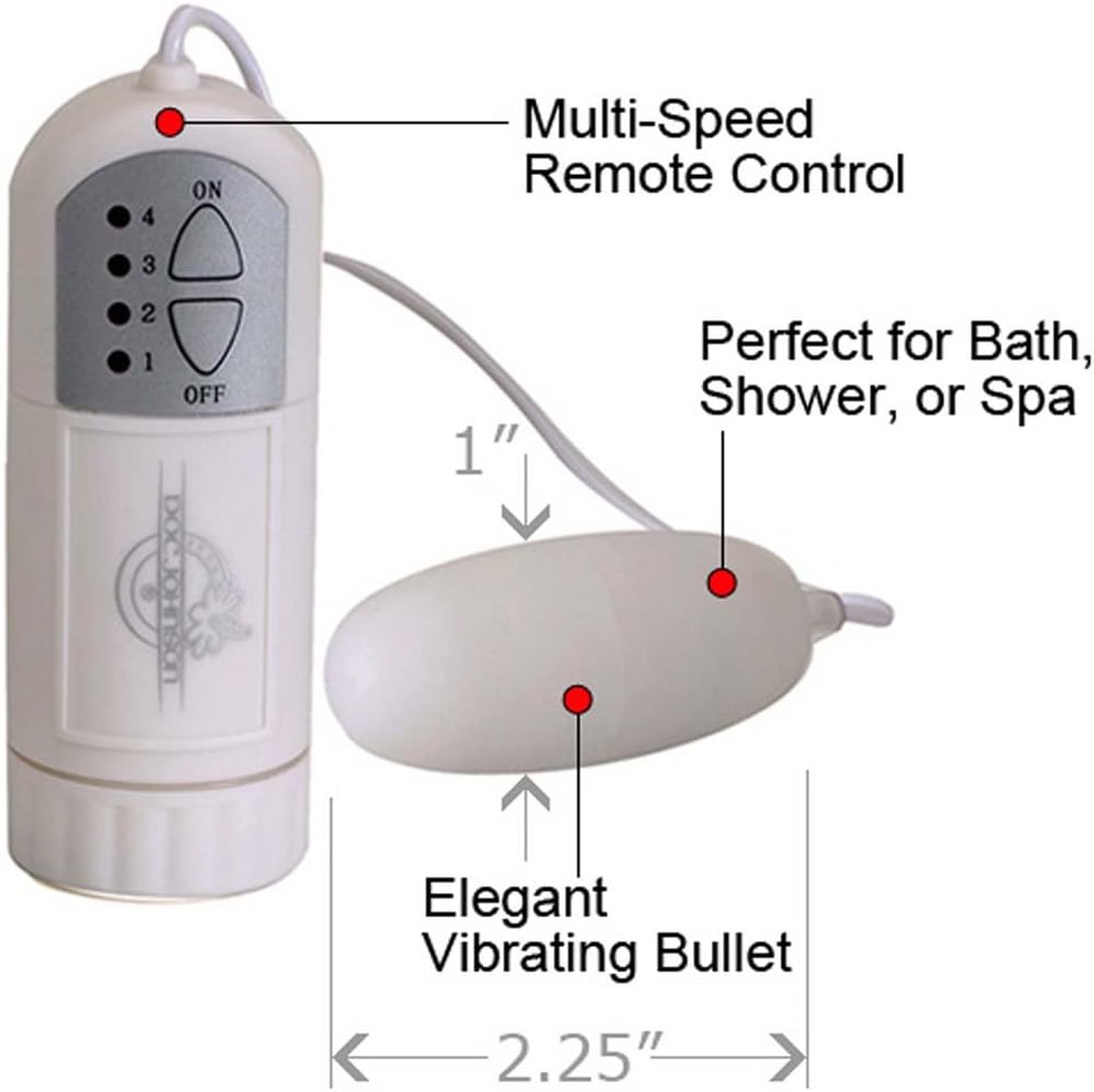 Doc Johnson Vibrators Doc Johnson White Nights Bullet And Controller