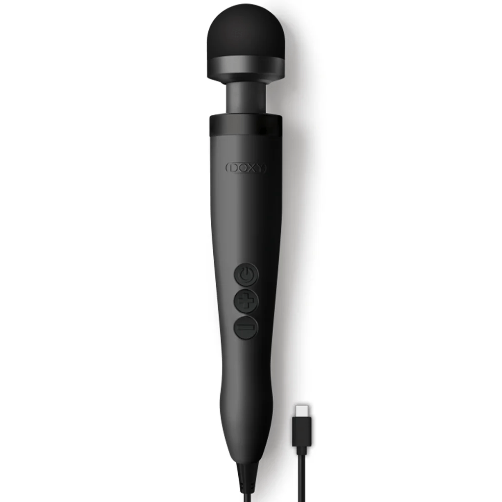 Doxy Wand Massagers Matte Black Doxy 3 USB-C Wand Massager