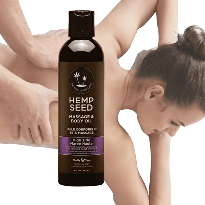 Earthly Body Massage Oil Earthly Body Hemp Seed Massage Oil High Tide