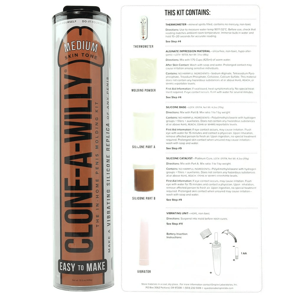 Empire Labs Dildo Empire Labs Vibrating Clone A Willy Medium Skin Tone