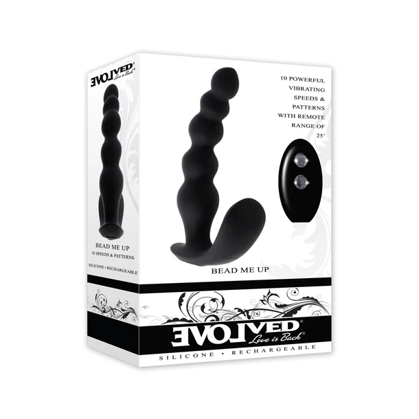 Evolved Anal Toys Evolved Bead Me Up Remote Controlled Vibrating Anal Beads