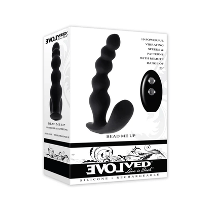 Evolved Anal Toys Evolved Bead Me Up Remote Controlled Vibrating Anal Beads