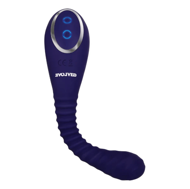 Evolved Clitoral Stimulators Evolved Bendable Sucker Double-Ended Clitoral Stimulator