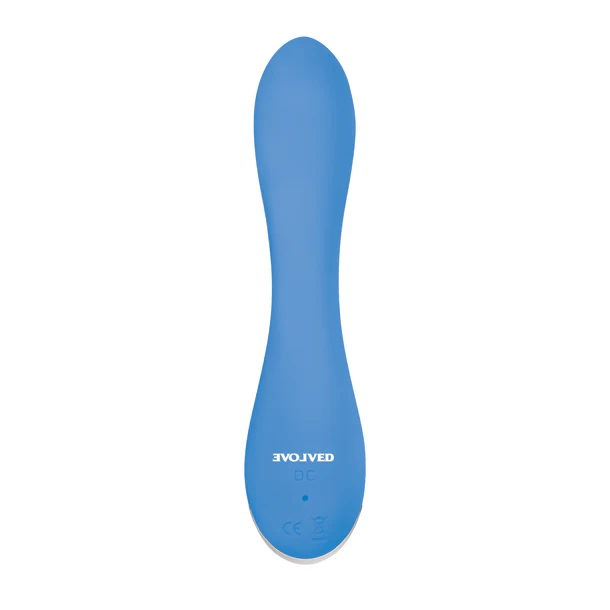 Evolved Vibrator Evolved Blue Crush Silicone Vibrator