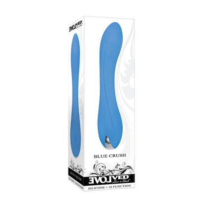 Evolved Vibrator Evolved Blue Crush Silicone Vibrator