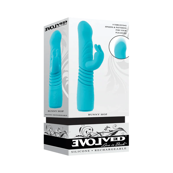 Evolved Rabbit Vibrators Evolved Bunny Hop Thrusting Vibrator