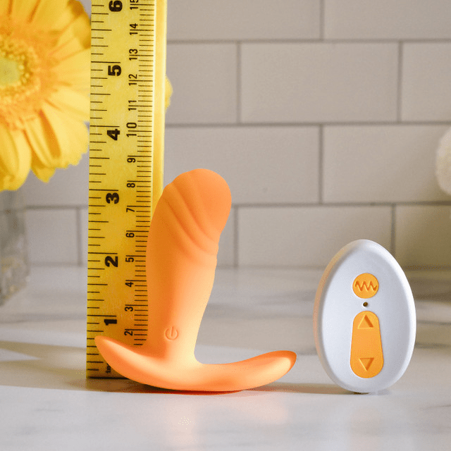 Evolved Vibrator Evolved Creamsicle Remote Controlled Vibrating Probe