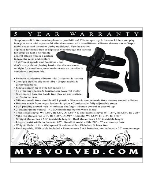 Evolved Harness Evolved Heavenly Harness Kit