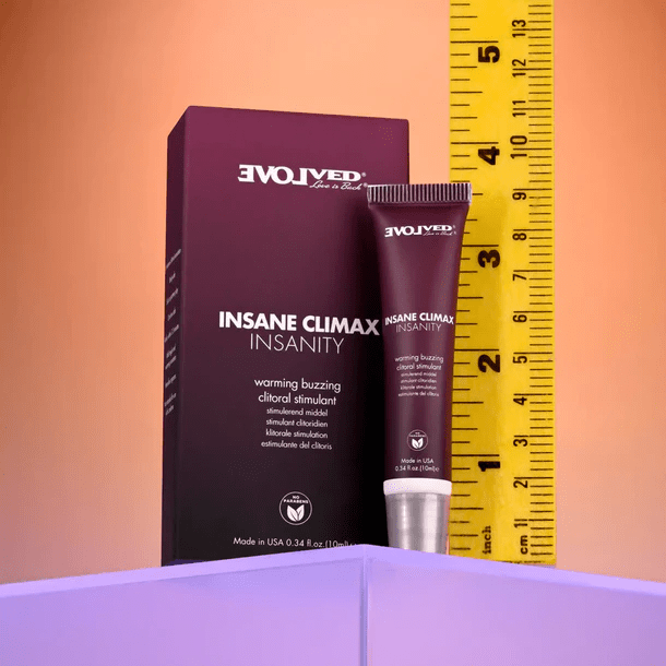 Evolved Clitoral Stimulators Evolved Insane Climax Insanity Warming Buzzing Clitoral Stimulant