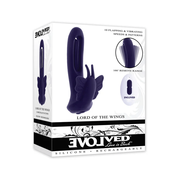 Evolved Vibrator Evolved Lord of the Wings Flapping Vibrator