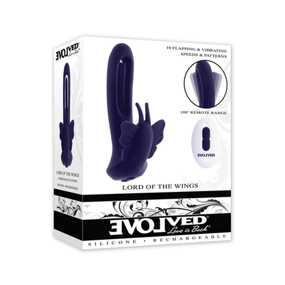 Evolved Vibrator Evolved Lord of the Wings Flapping Vibrator