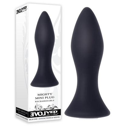 Evolved Mighty Mini Rechargeable Butt Plug - XOXTOYS