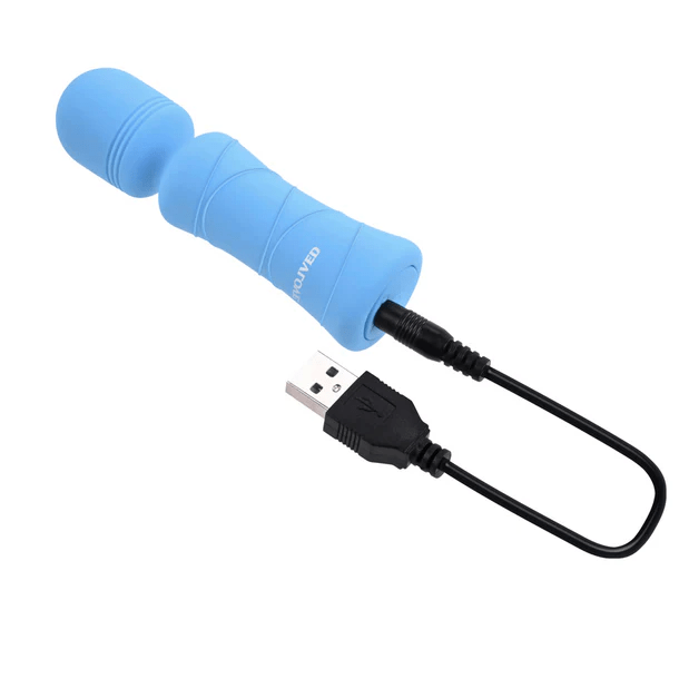 Evolved Wand Vibrators Evolved Out of the Blue Mini Wand