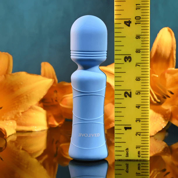 Evolved Wand Vibrators Evolved Out of the Blue Mini Wand