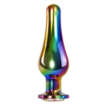 Evolved Butt Plugs Evolved Rainbow Metal Plug