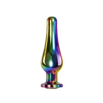 Evolved Butt Plugs Evolved Rainbow Metal Plug