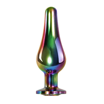 Evolved Butt Plugs Evolved Rainbow Metal Plug