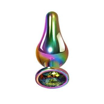 Evolved Butt Plugs Evolved Rainbow Metal Plug