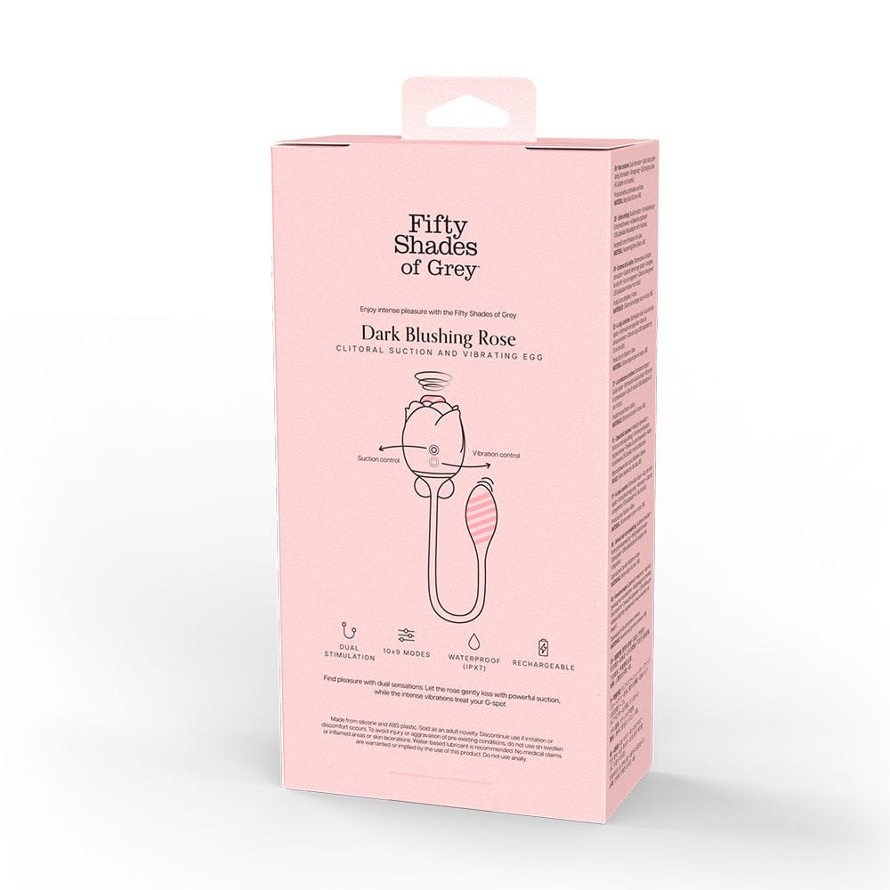 Fifty Shades of Grey Vibrators Fifty Shades of Grey Dark Blushing Rose Vibrator