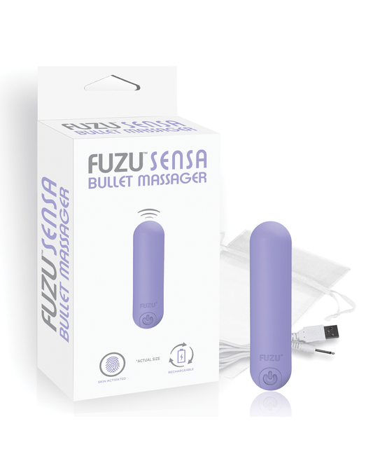 Fuzu Bullets & Mini Vibes Pastel Purple Fuzu Sensa Bullet Massager
