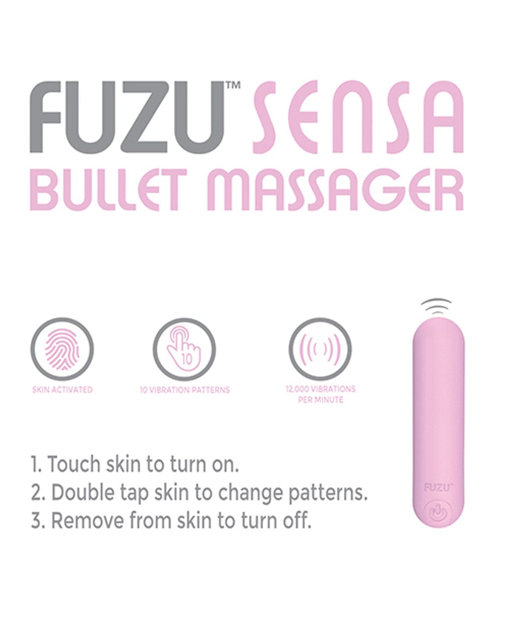 Fuzu Bullets & Mini Vibes Fuzu Sensa Bullet Massager