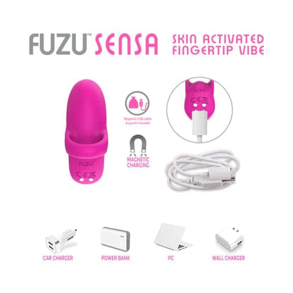 Fuzu Sensa Skin Activated Fingertip Vibe - XOXTOYS