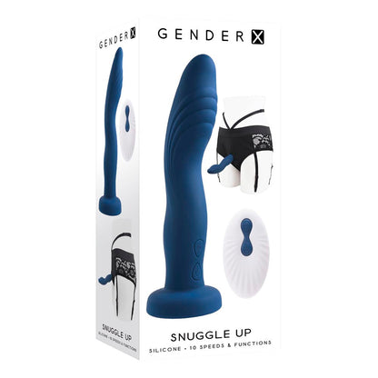 Gender X Snuggle Up Remote Control Strap-On - XOXTOYS