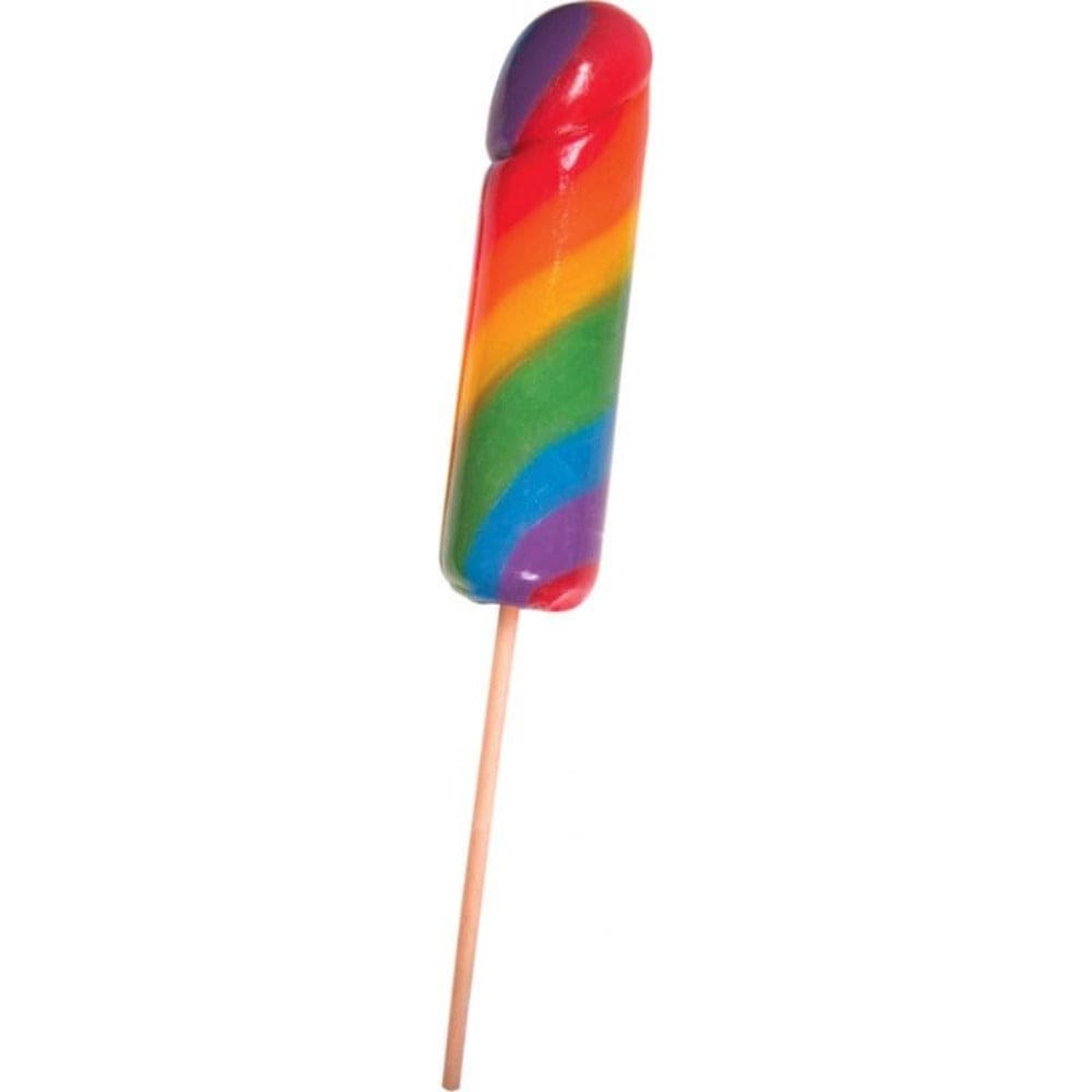 Hott Products Rainbow Jumbo Candy Cock Pop