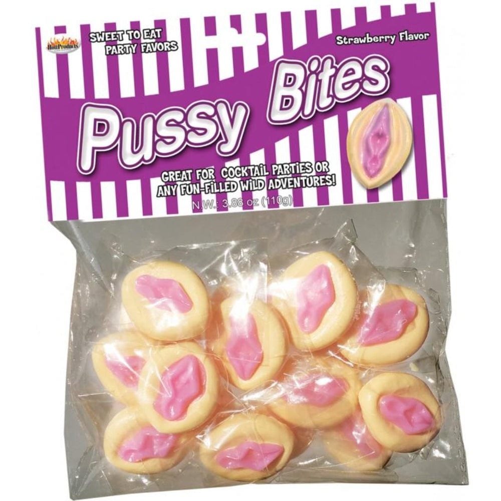 Hott Products Pussy Bites Strawberry Candy