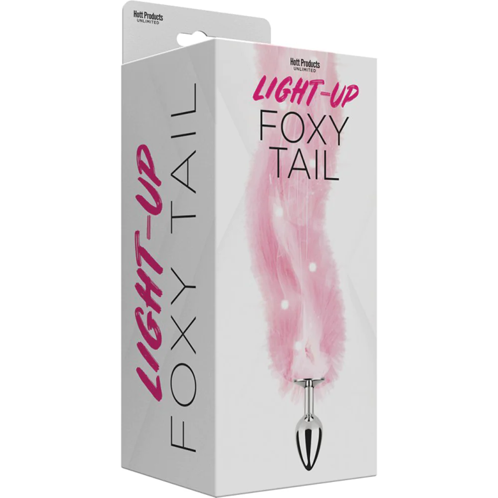 Hott Products Light-Up Foxy Tail Plug - XOXTOYS