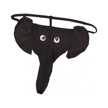 Hott Products Elephant Thong - Black