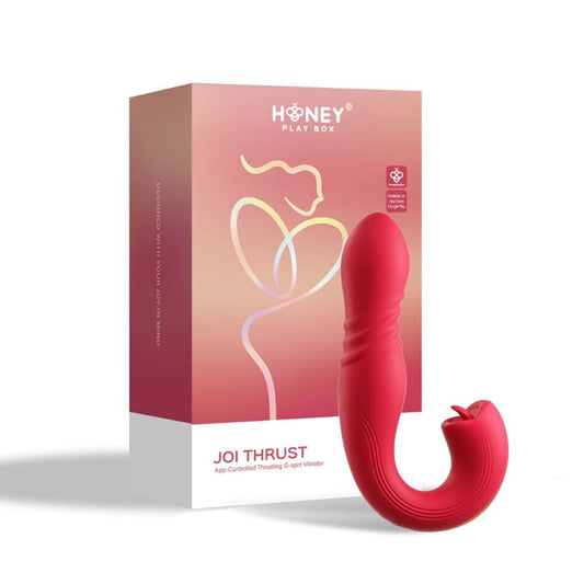 Honey Play Box Joi Thrust App-Controlled Thrusting G-spot Vibrator - XOXTOYS