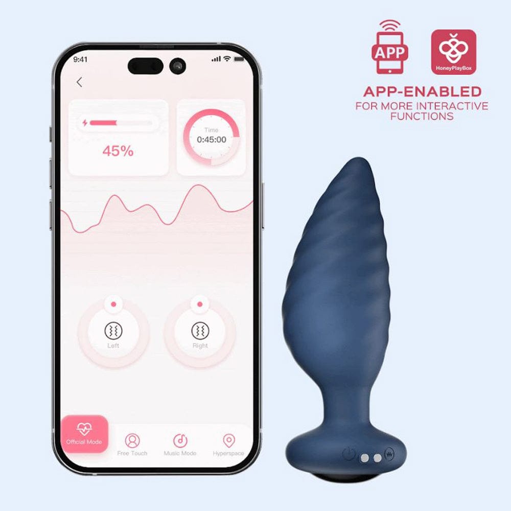 Honey Play Box App Controlled Toys Noah App-Enabled Rotating Butt Plug