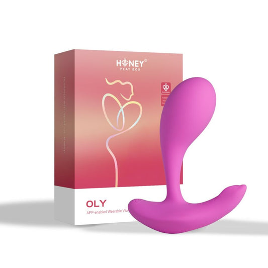 Honey Play Box Oly App-Controlled Wearable Vibrator - XOXTOYS