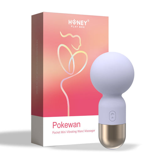 Honey Play Box Pokewan Pocket Mini Vibrating Wand Massager - XOXTOYS