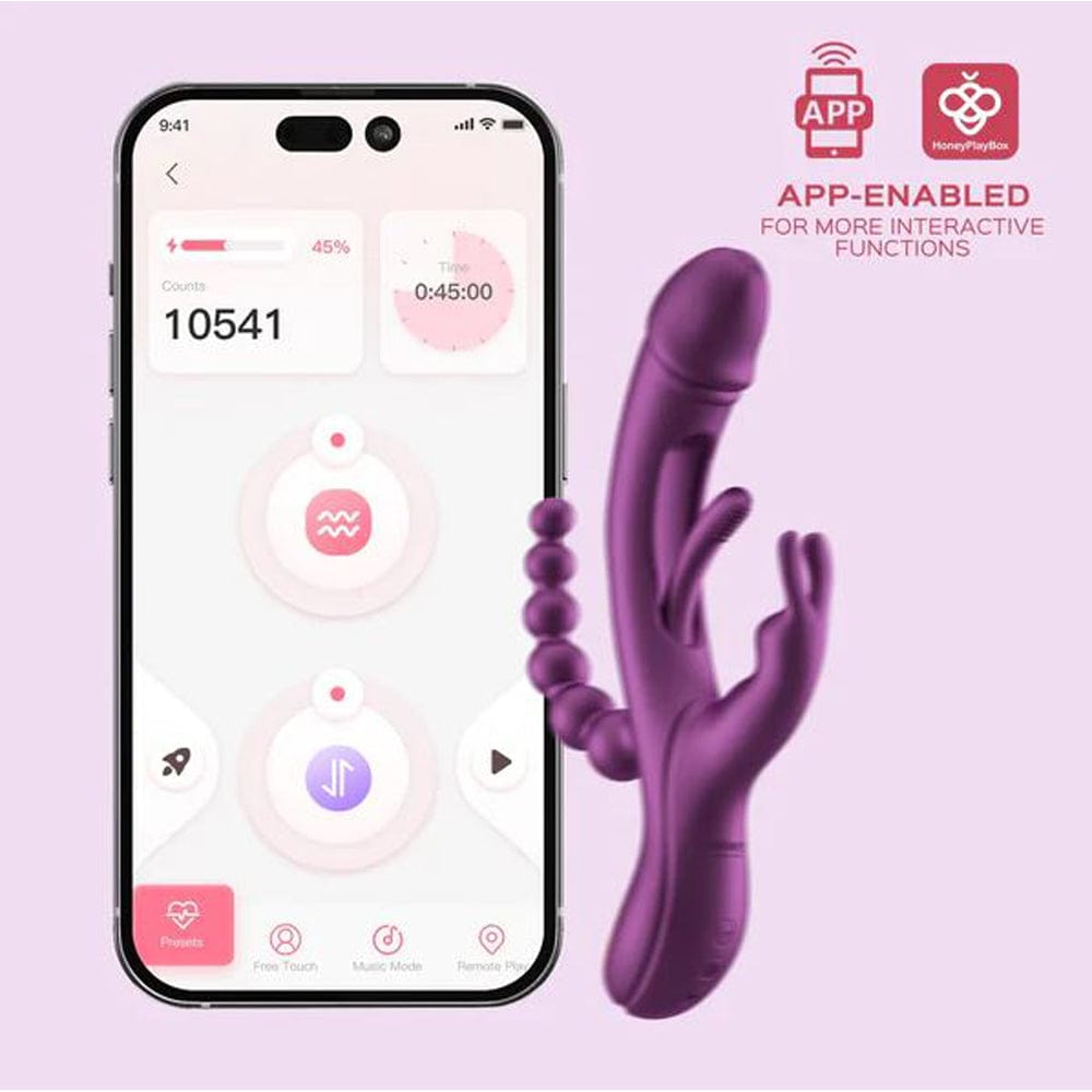 Honey Play Box App Controlled Toys Trilux App-Enabled Kinky Fingers Rabbit